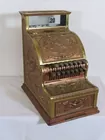 National #311 brass cash register