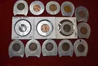 58) encased Good Luck coins