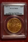 93) $20. 1897-S Liberty Gold