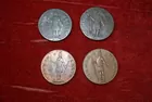 110) 1787 & 1788 Mass. cents