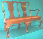 19th Century Ball and Claw Settee