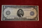 176) 1914 $5. Lg. note
