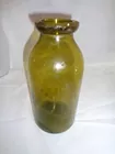 Smokey green canning jar