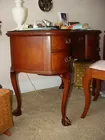 Kidney shaped desk