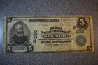 20) 1902 $5. National, Lewiston, Me.