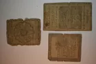 21) 3pcs. Colonial Currency