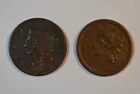 43) 1839 Silly & Booby Cents