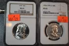 129) 1955 MS-65 & 1956 Pr.