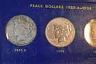 166) Complete Peace Dollars