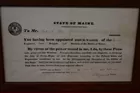 155) 1831 State of Maine Military