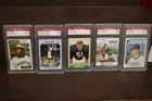 Graded Sports Cards, 7 cards