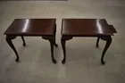 Pair end tables w/slides