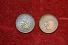 92) 1891 & 92 Indian cents, UNC.