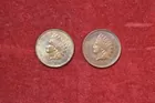 94) 1906 & 1907 Indians, red Uncs.
