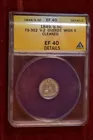 121) 1849/6 ANACS EF-40 details