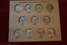 130) (11pc.) Silver War Nickel Set,UNC.