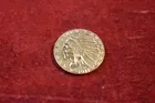 149) 1911 $5. Indian Gold, AU-58