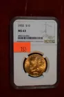153) 1932 $10. Gold, Proof 69 D.Cam.