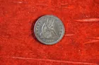 171) 1843 Seated Qu. XF.