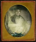 Rare 6th plate daguerreotype of a Sioux woman