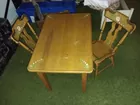 Michael Horning Childrens table & 2 Chairs