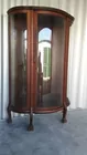 Curved Glass China Cabinet