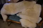 Sheepskin lap robe