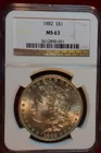 242) 1882 NGC MS-63