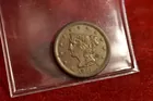 14) 1851 1/2 cent