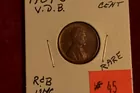 45) 1909-S VDB UNC.