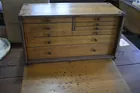 3)Oak mechanics chest