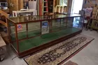 67) 10' Antique showcase