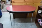 113) Retro Red kitchen table