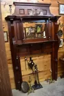 120) Mahogany Mantle, 50 x 7'