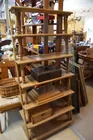 160) Display unit with 7 shelvesL