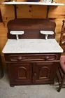 233) Marble Top Washstand