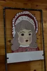 252) Large Painted Doll Sign