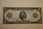 27) 1914 $5. Fed. Reserve Note