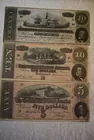 35) Confederate Notes