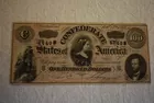 40) $100. Confederate Note