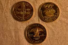 108-10) 1987 to 89 $5. Gold coins