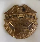 1938 Dick Tracy Badge