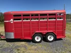 2010 Cornelius Corn Pro Cattle Trailer