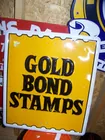 Gold Bond Stamps sign