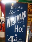 Westward Ho sign