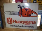 Husqvarna sign