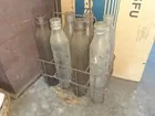 7 Shell Bottles W/Carrier