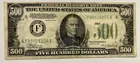 1934 $500.00 Bill