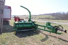 John Deere 3955 Harvester W/ Pickup & Corn Head