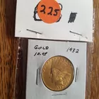 1932 Gold $10.00 Indian